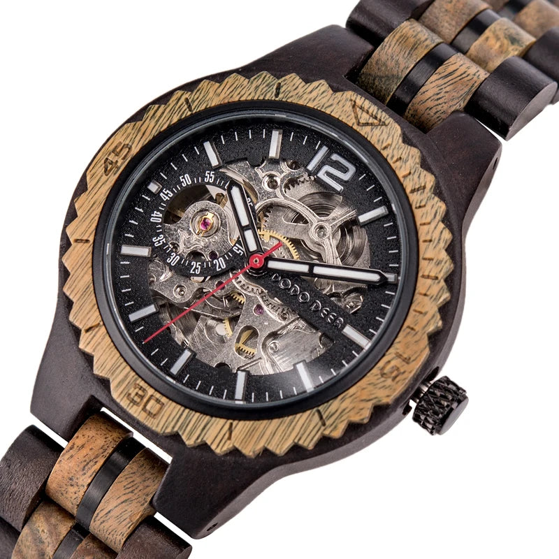 Geneva Epoch Skeleton Series – Artisan Wood Watches