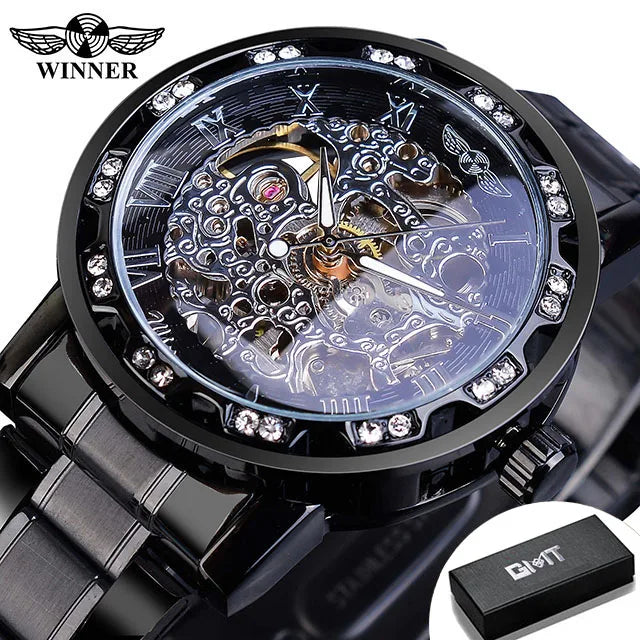 Winner Classic Skeleton Watch