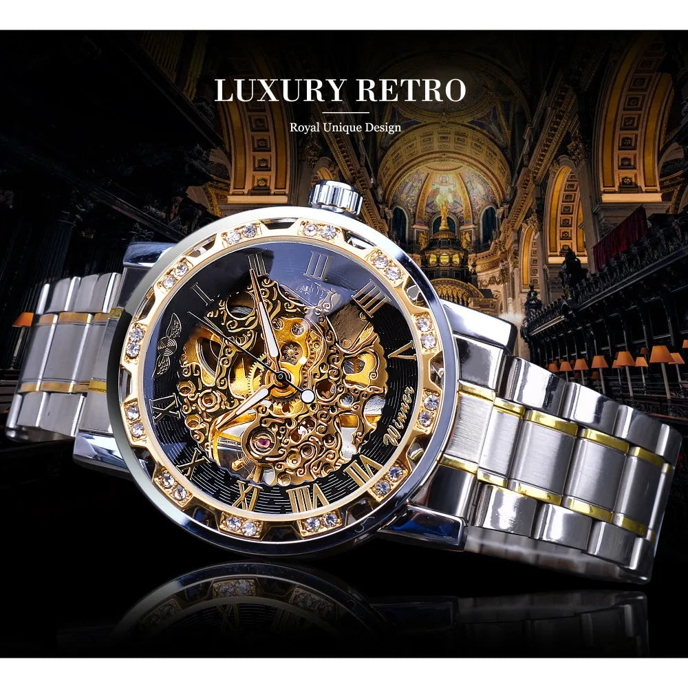 Winner Classic Skeleton Watch
