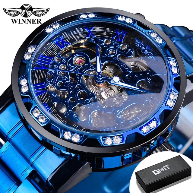 Winner Classic Skeleton Watch