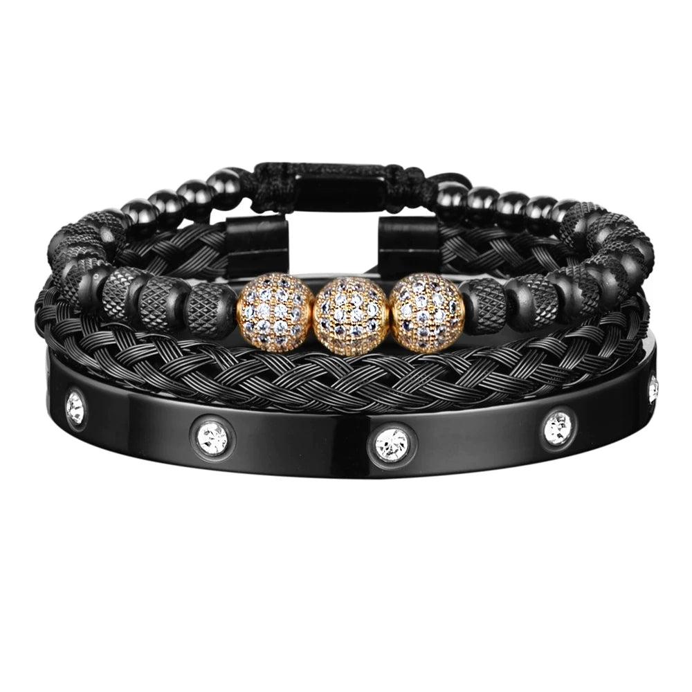 Geneva Glacier Luxe Bracelet Set