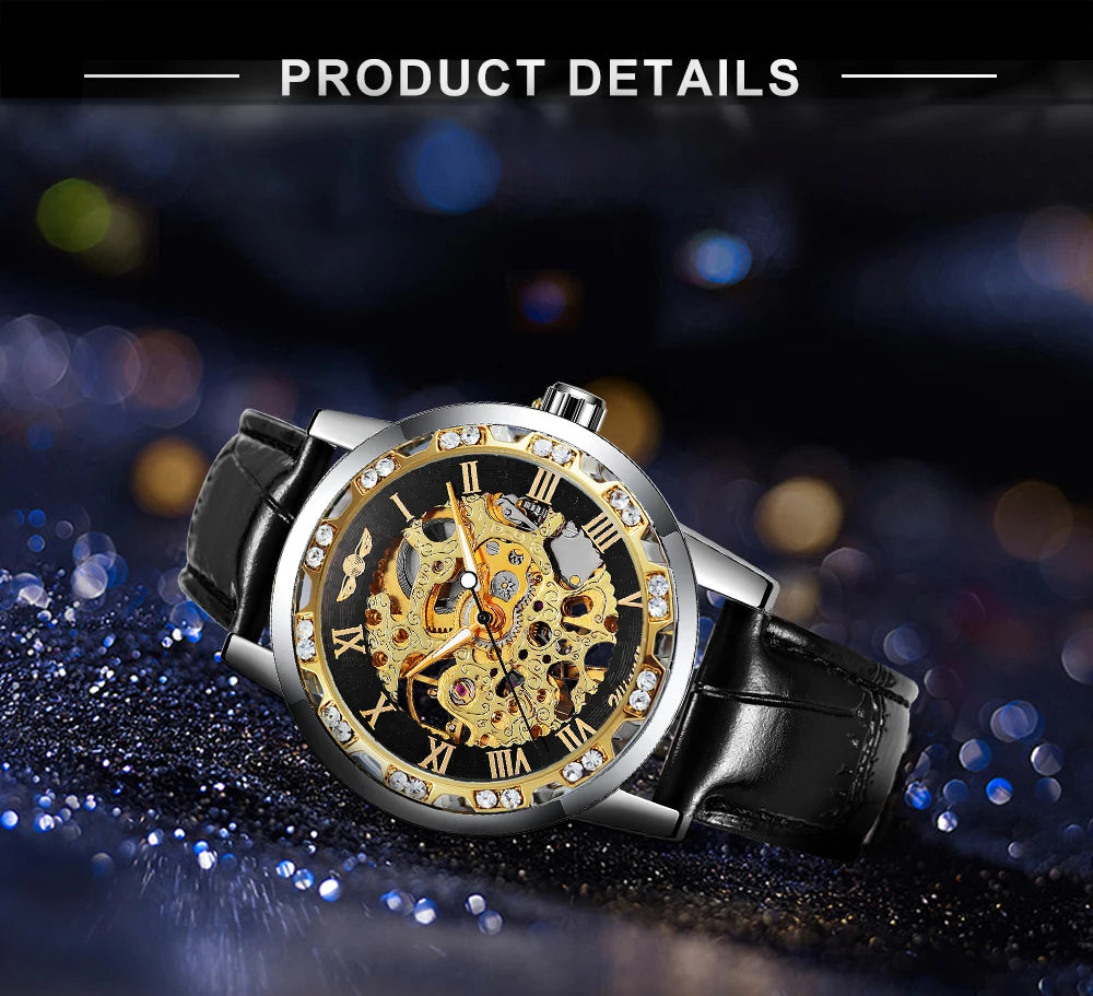 Geneva Epoch Skeleton Luxury Watch