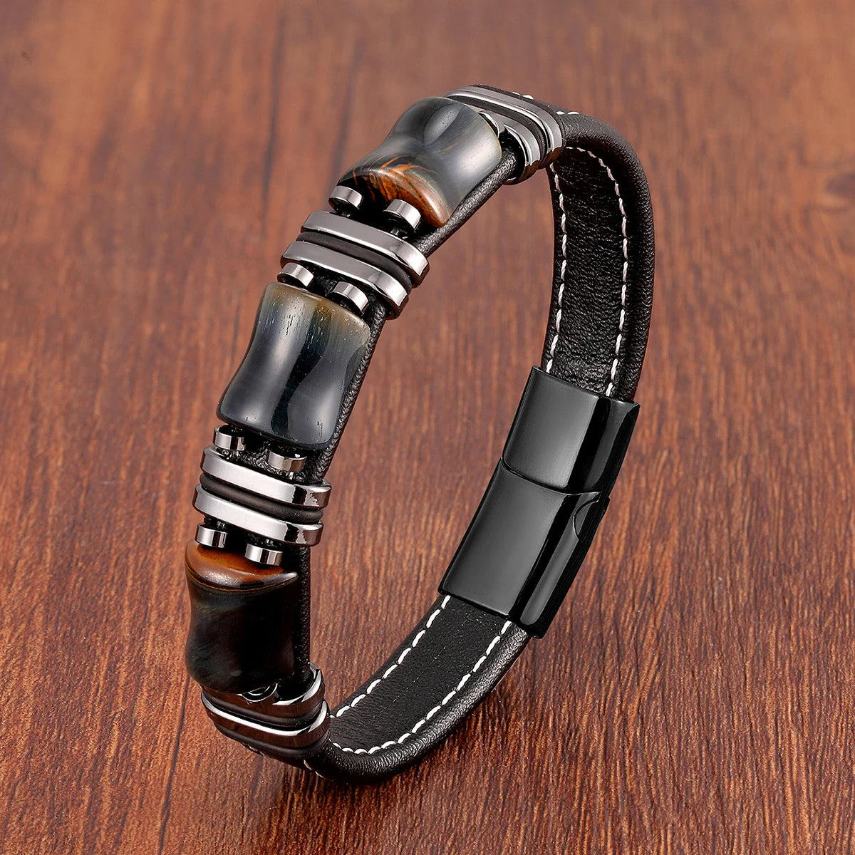 Regal Tiger Eye Luxe Bracelet