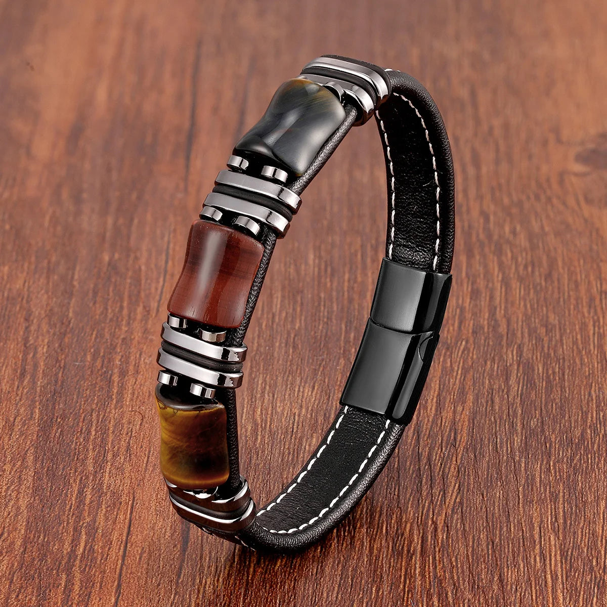 Regal Tiger Eye Luxe Bracelet