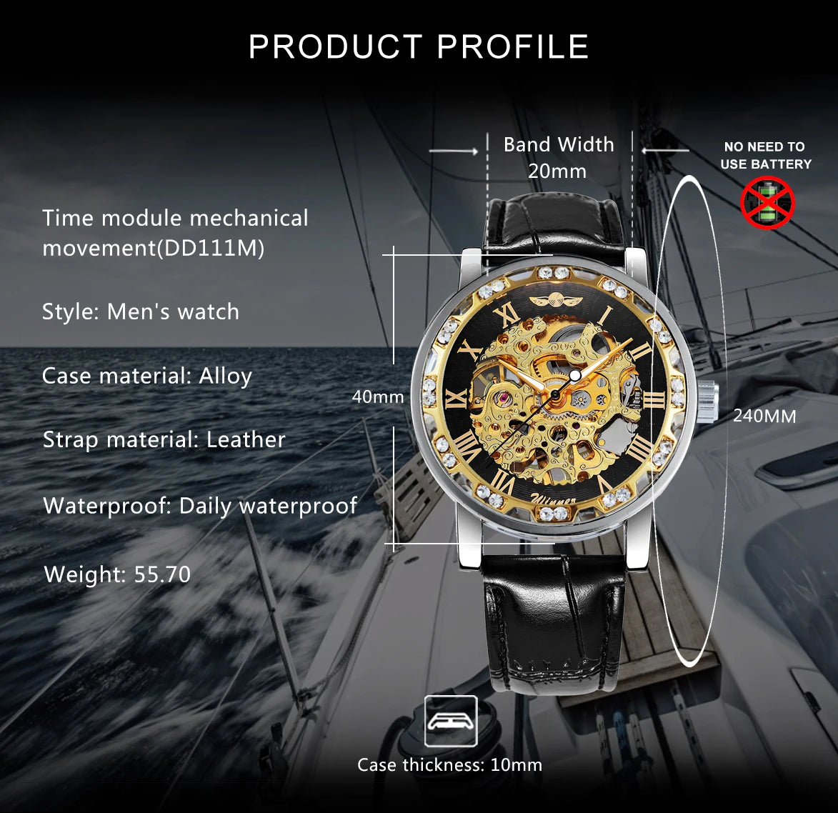 Imperial Skeleton Luxe Watch