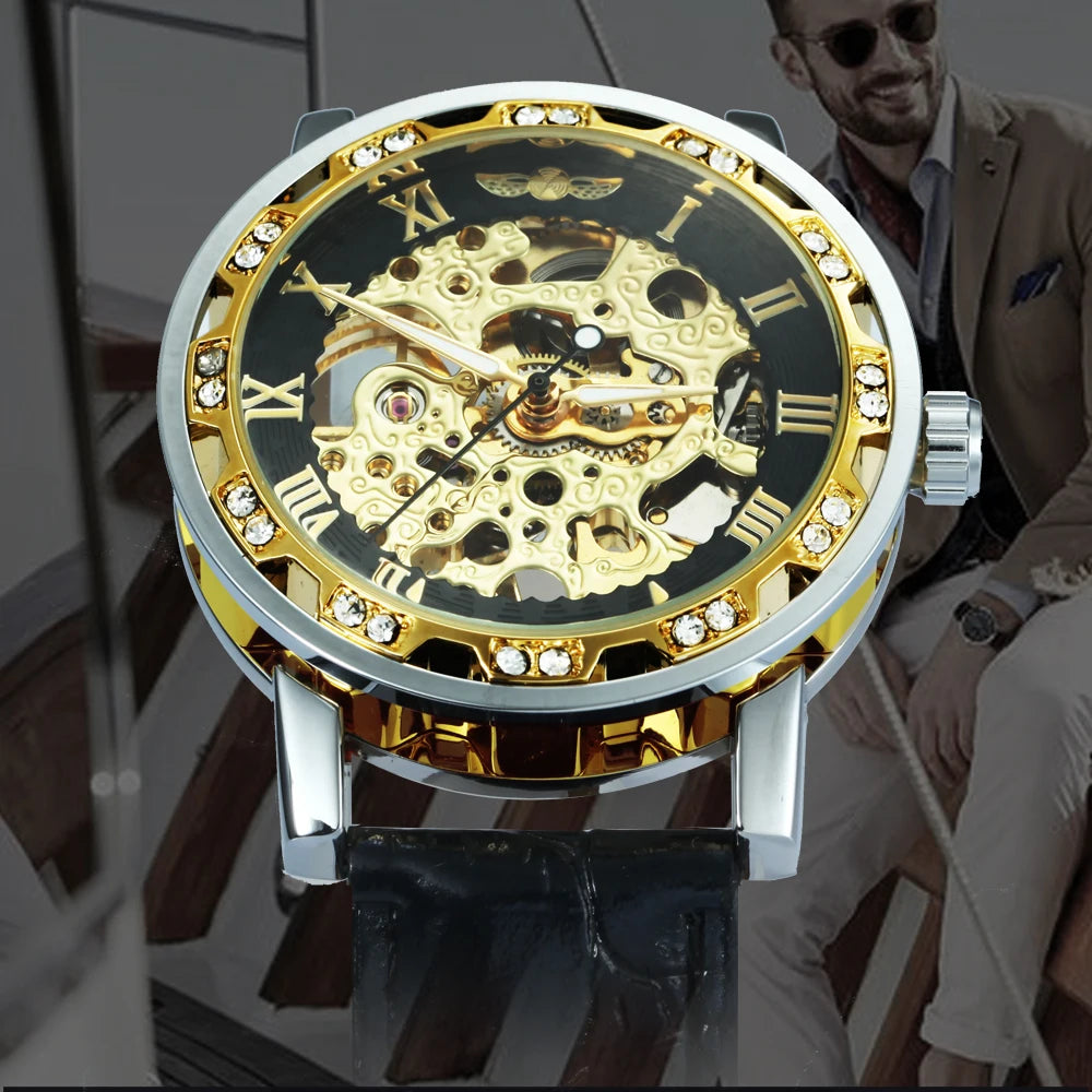Geneva Epoch Skeleton Luxury Watch