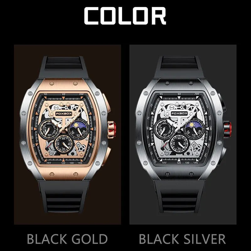 Geneva Epoch Titan Skeleton Chronograph