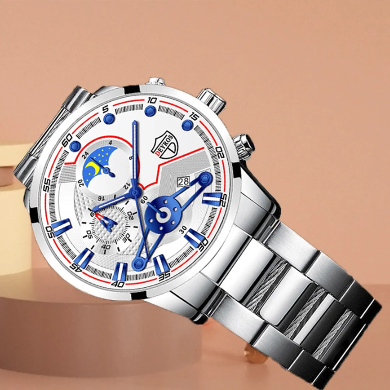 Geneva Epoch “Celestial Masterpiece” Chronograph Watch Set