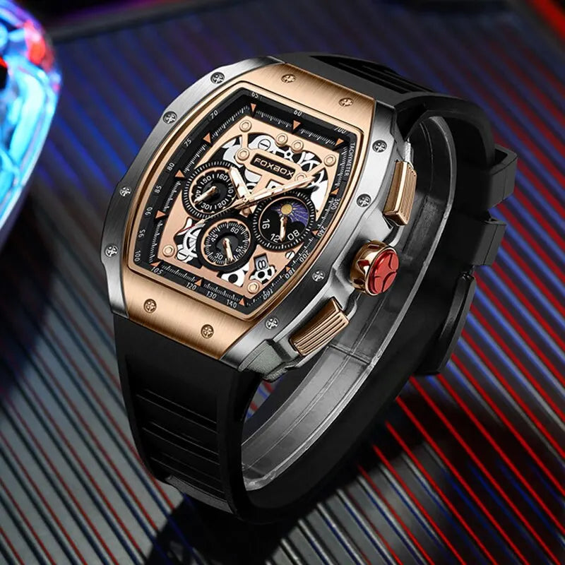 Geneva Epoch Titan Skeleton Chronograph