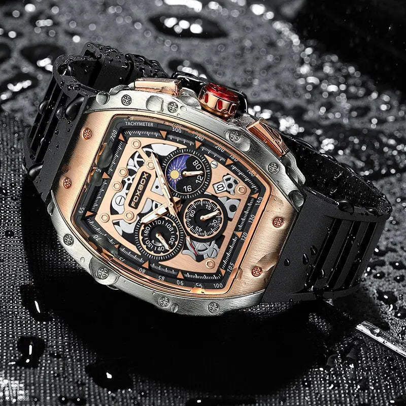 Geneva Epoch Titan Skeleton Chronograph