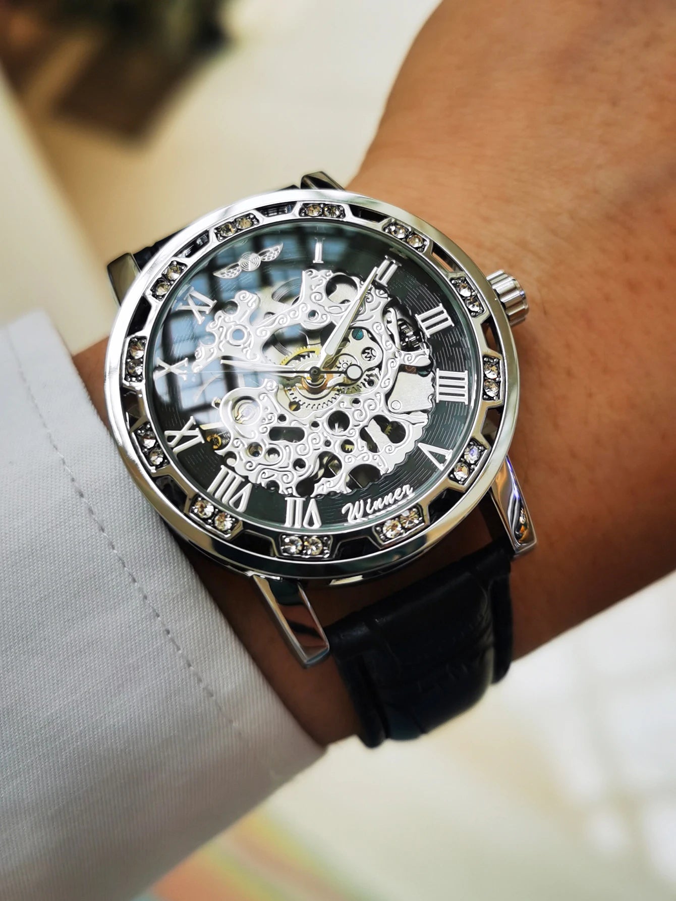 Geneva Epoch Skeleton Luxury Watch