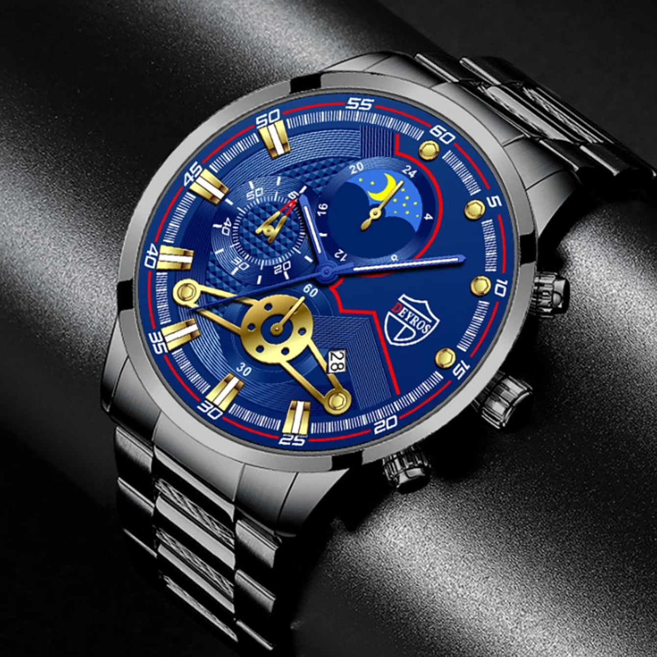 Geneva Epoch “Celestial Masterpiece” Chronograph Watch Set