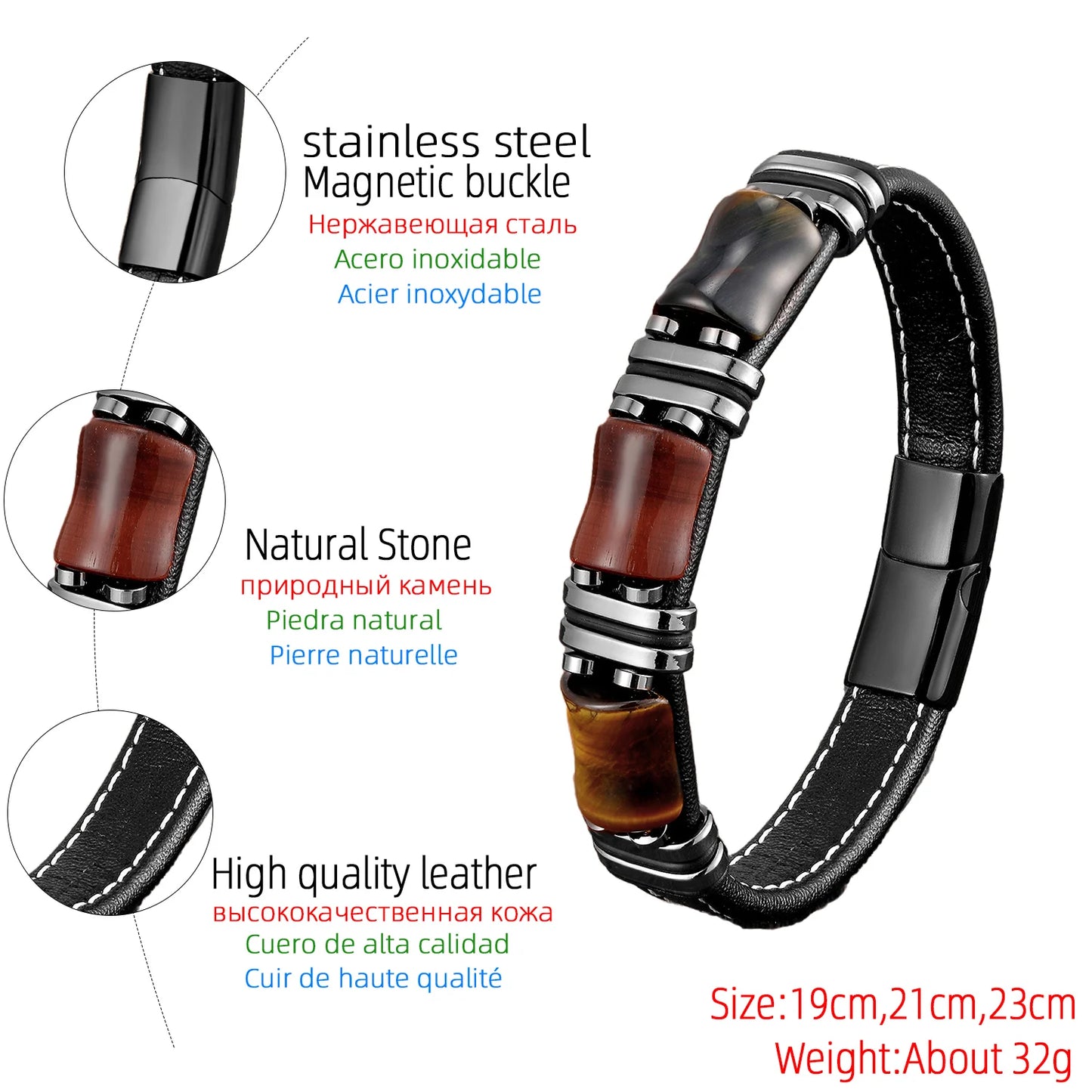 Regal Tiger Eye Luxe Bracelet