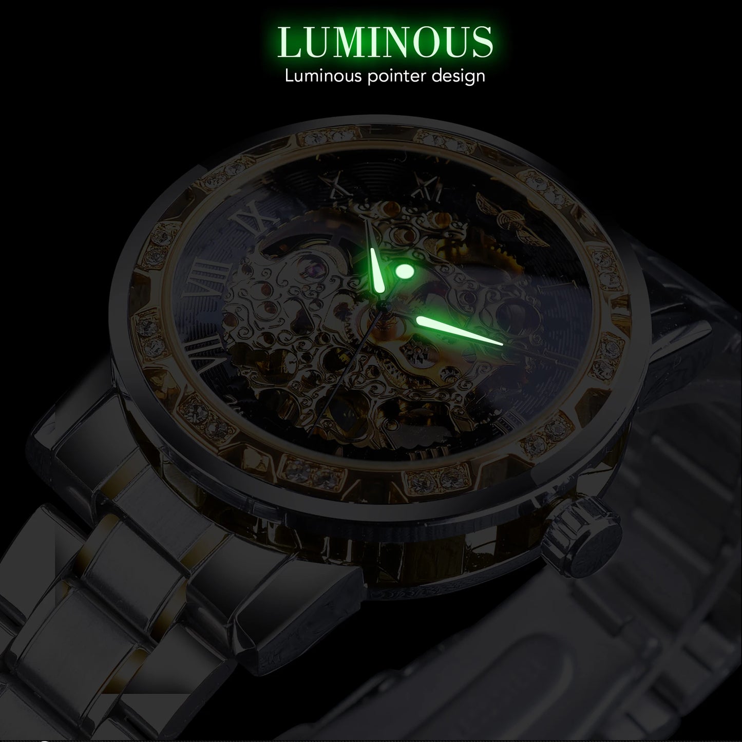 Winner Classic Skeleton Watch