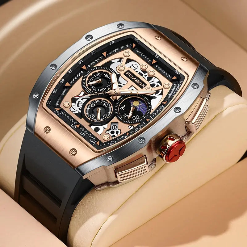 Geneva Epoch Titan Skeleton Chronograph