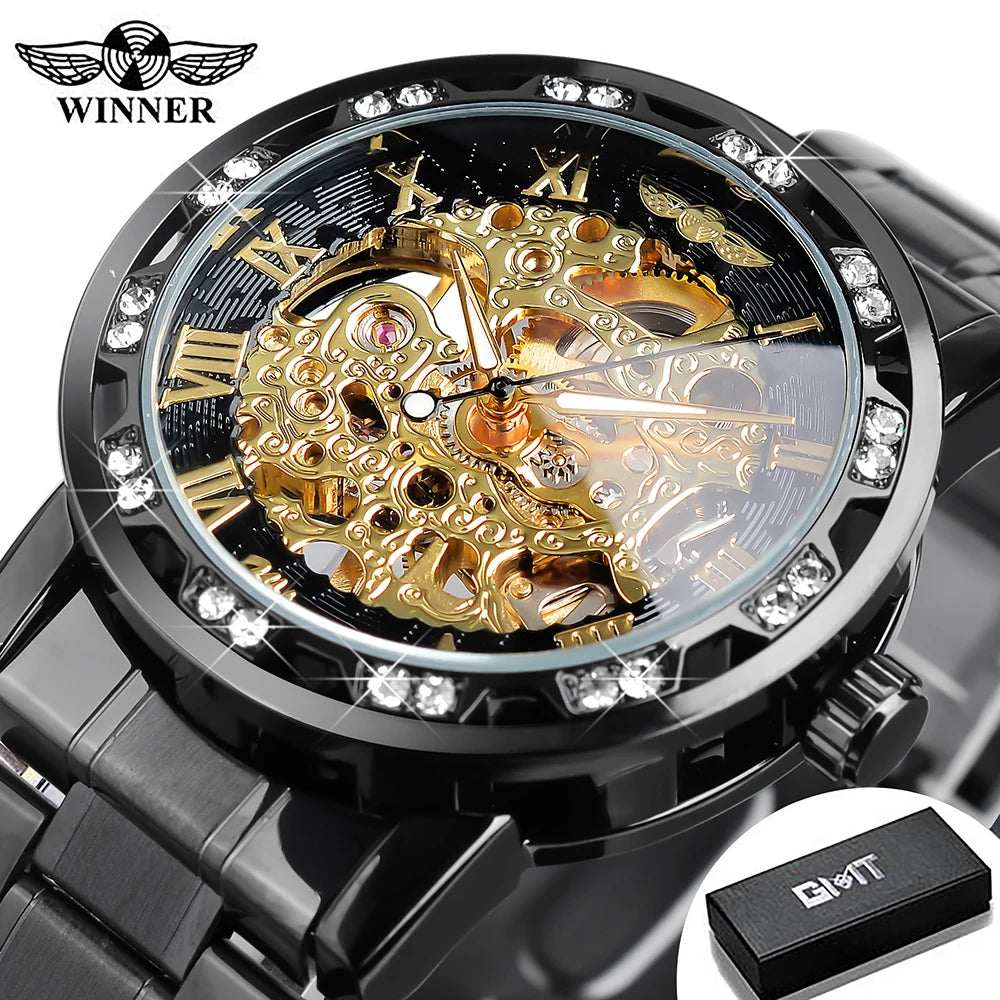 Winner Classic Skeleton Watch