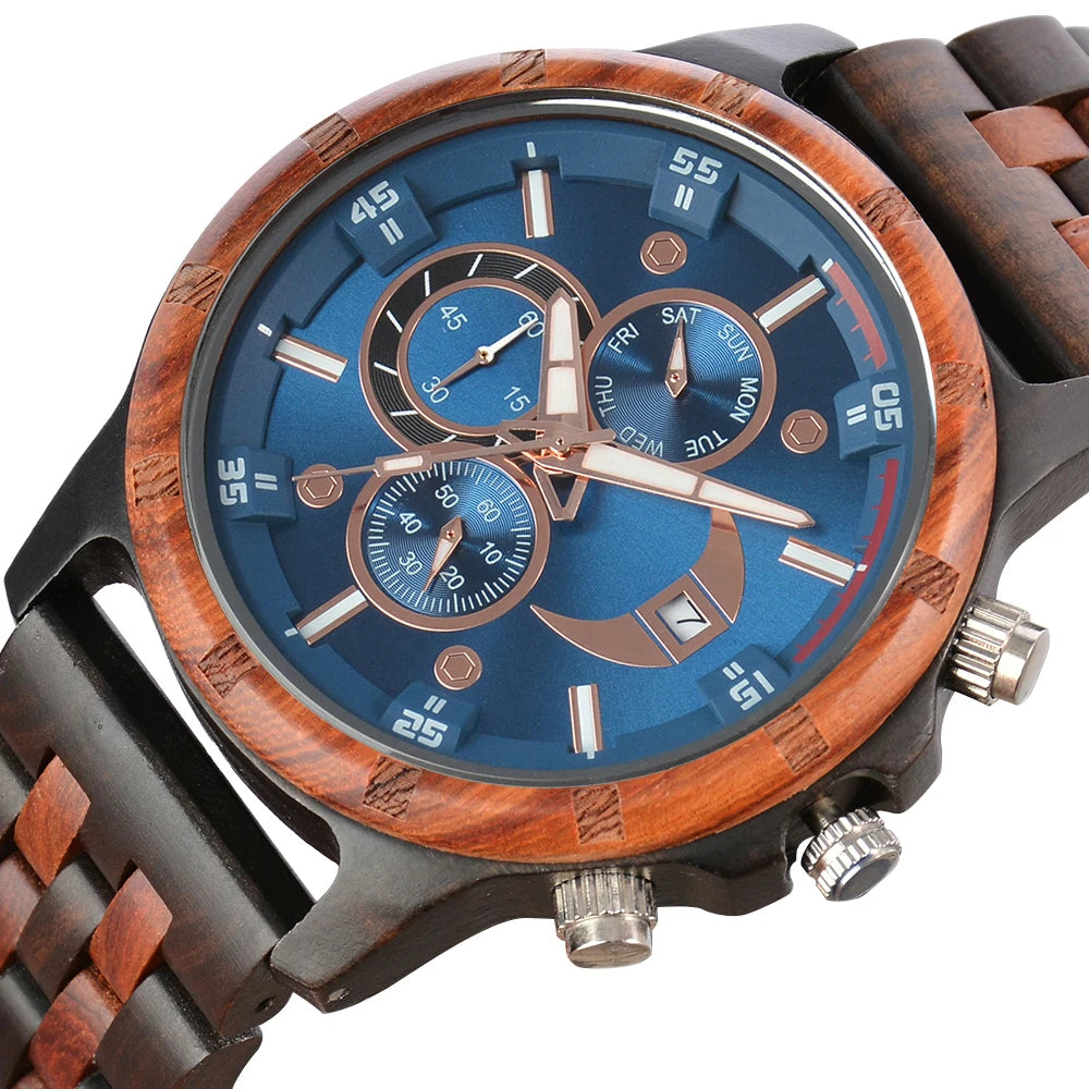 Geneva Epoch • WoodMaster Chronograph Series