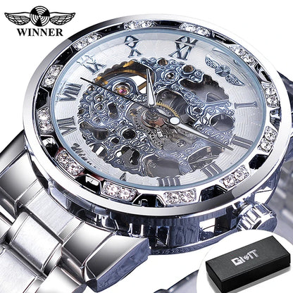 Winner Classic Skeleton Watch