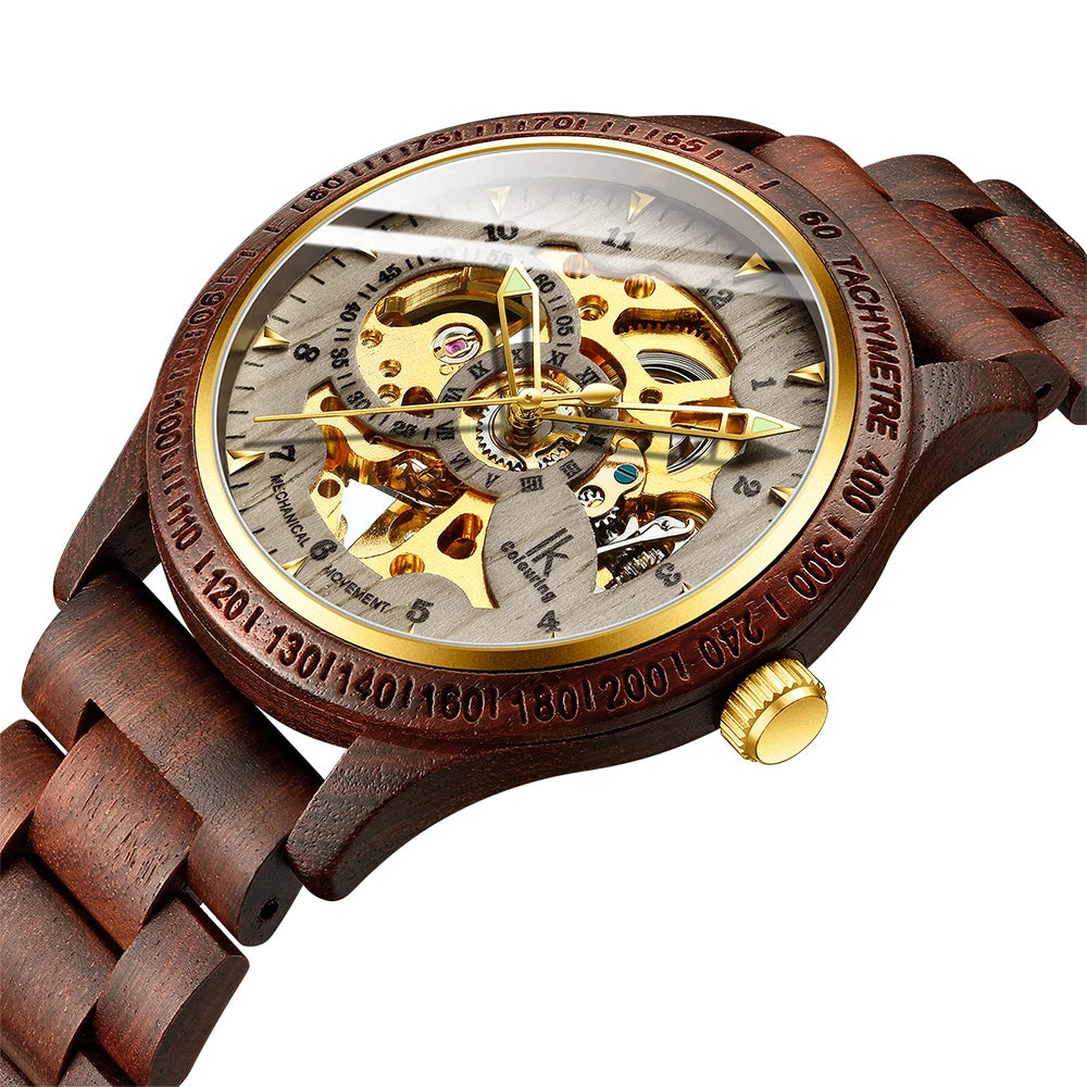 Geneva Epoch Timber Skeleton Watch