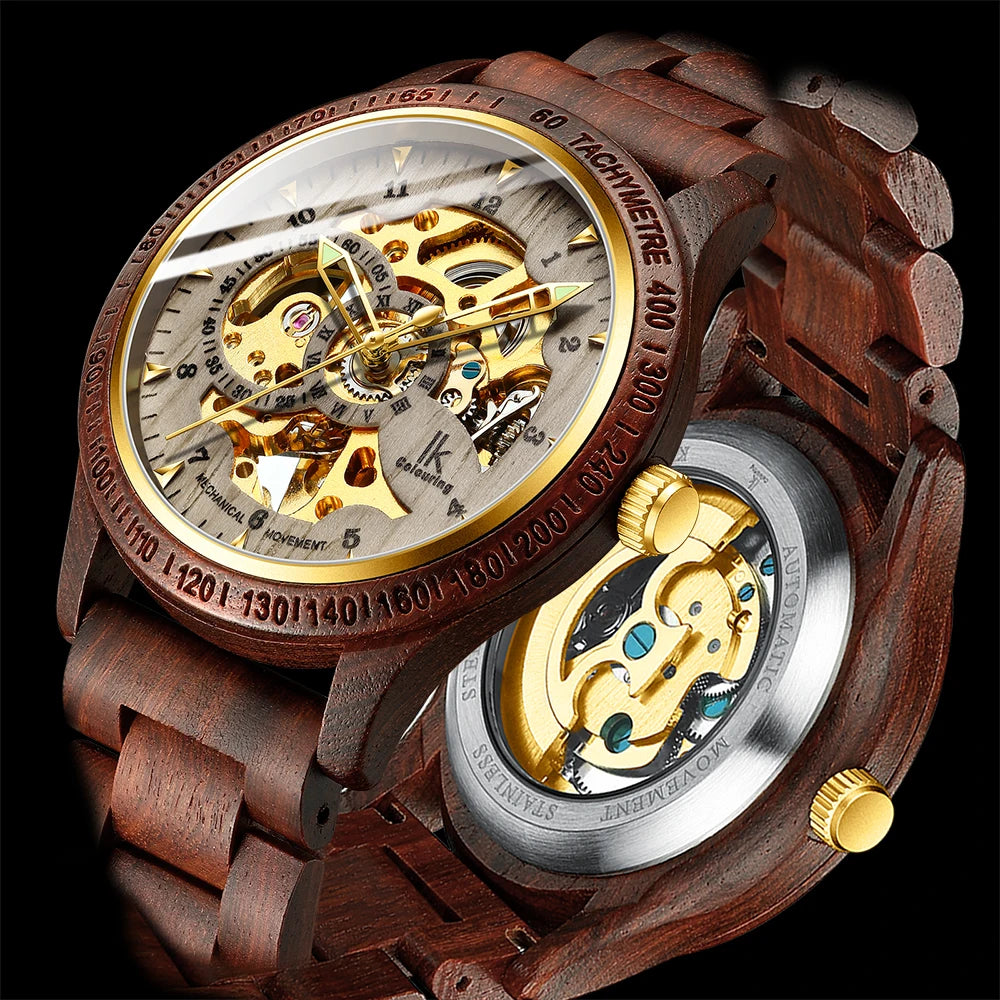 Geneva Epoch Timber Skeleton Watch
