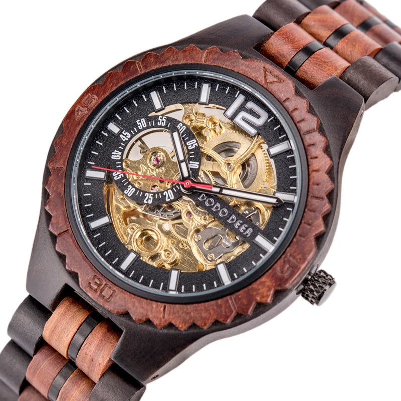 Geneva Epoch Skeleton Series – Artisan Wood Watches