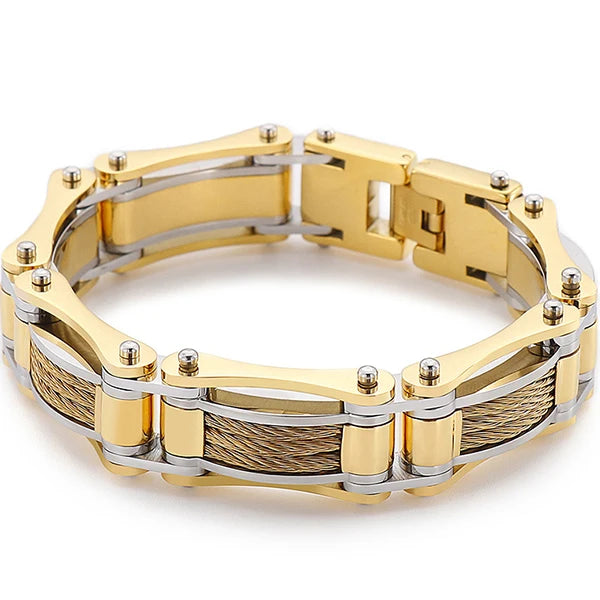 Titanium Fusion Cable Bracelet