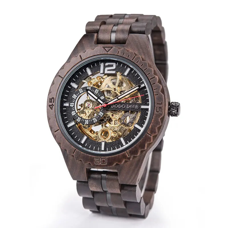 Geneva Epoch Skeleton Series – Artisan Wood Watches