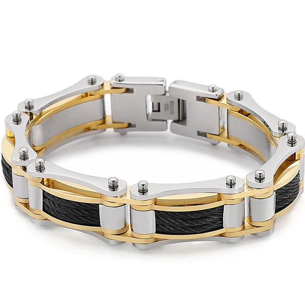 Titanium Fusion Cable Bracelet