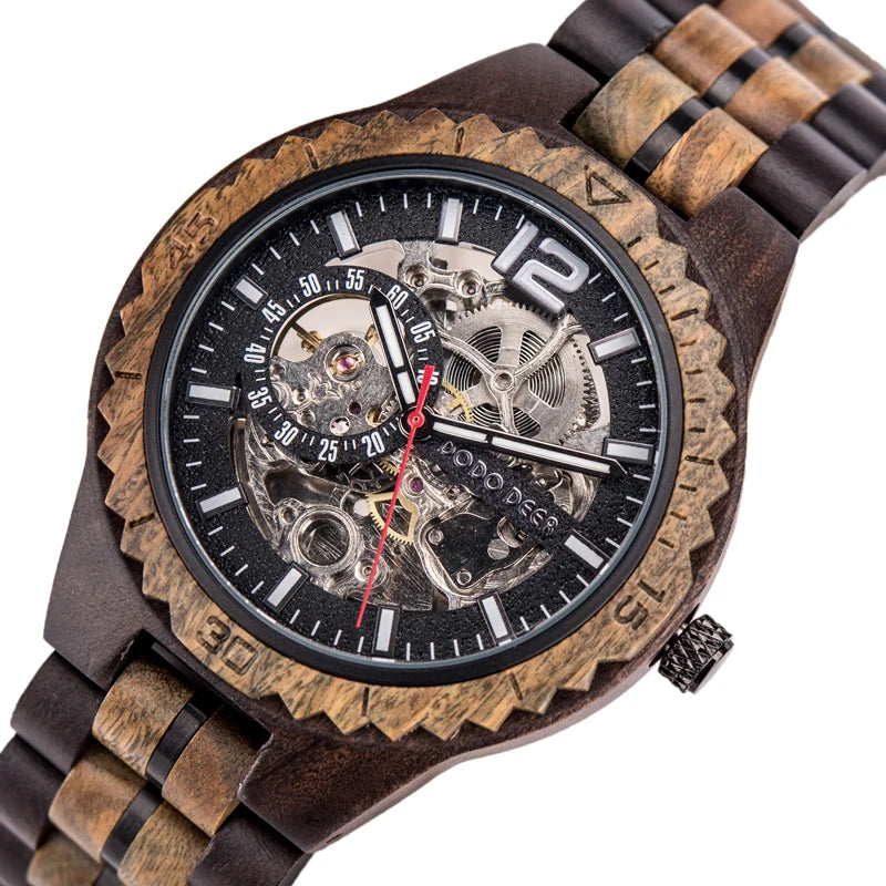 Geneva Epoch Skeleton Series – Artisan Wood Watches