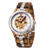 Epoch Mechano – Skeleton Dial Hybrid Wood Watch Series