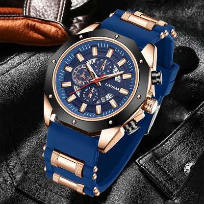 Geneva Epoch “Titan Vanguard” Chronograph Watch Duo