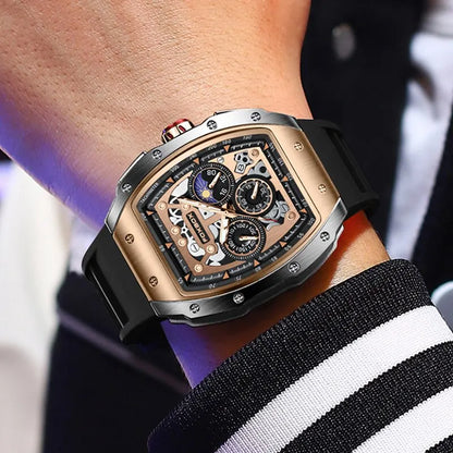 Geneva Epoch Titan Skeleton Chronograph