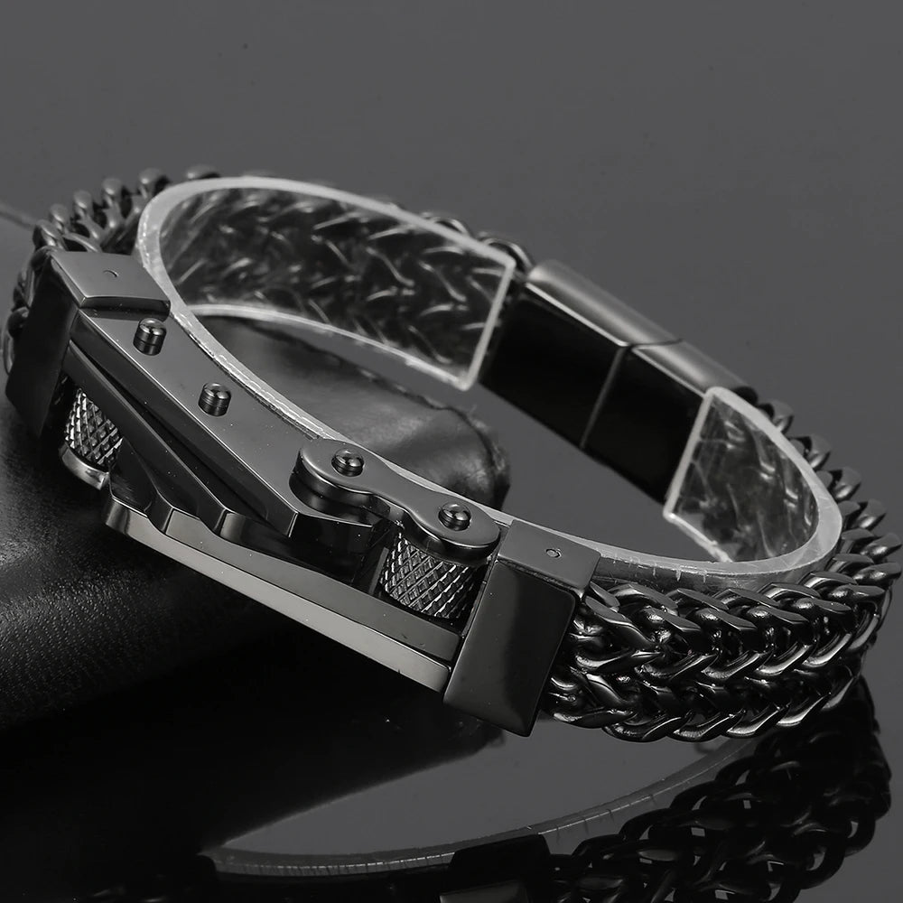 Obsidian Titan Bracelet (Black Onyx)