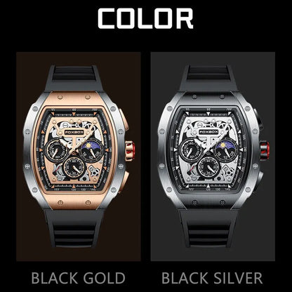Geneva Epoch Titan Skeleton Chronograph