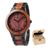 Verde Classico – Roman Leaf Dial Wood Watch Series