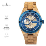Geneva Epoch Skeleton Series – Artisan Wood & Steel Automatic Watches