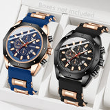 Geneva Epoch “Titan Vanguard” Chronograph Watch Duo