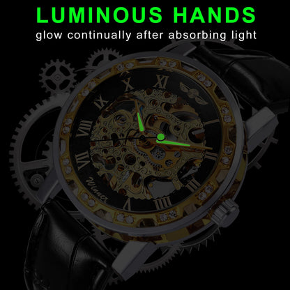 Geneva Epoch Skeleton Luxury Watch