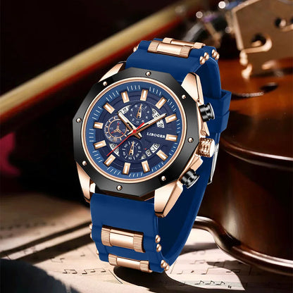 Geneva Epoch “Titan Vanguard” Chronograph Watch Duo