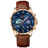 LIGE Celestial Chronograph Moonphase Watch