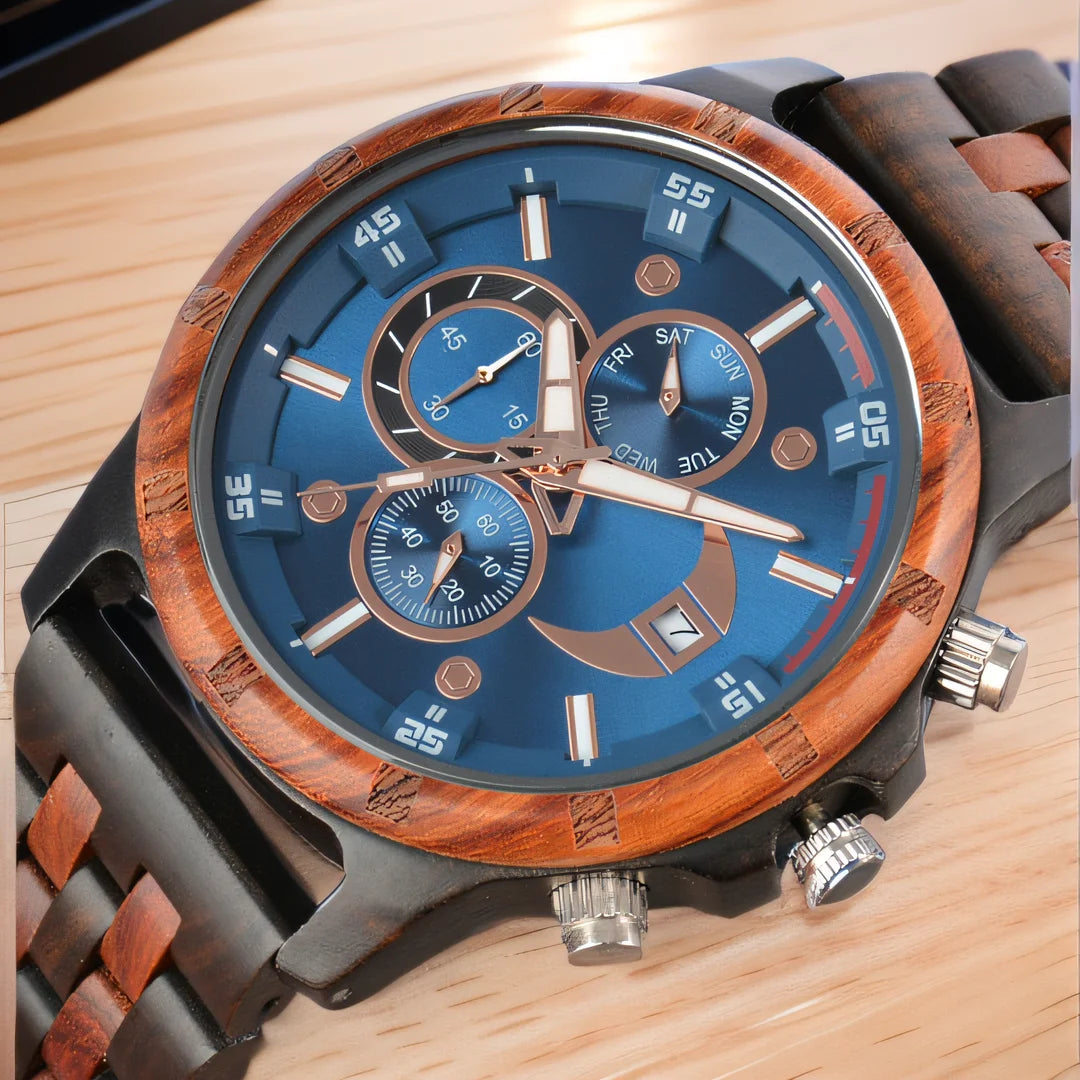 Geneva Epoch • WoodMaster Chronograph Series