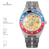 Geneva Epoch Skeleton Series – Artisan Wood & Steel Automatic Watches