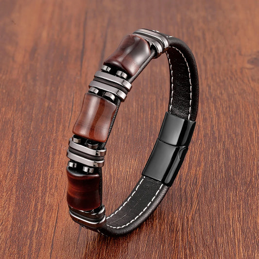 Regal Tiger Eye Luxe Bracelet