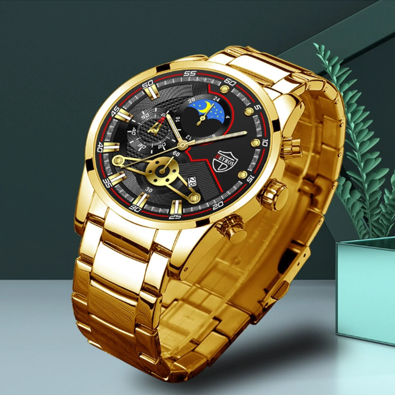 Geneva Epoch “Celestial Masterpiece” Chronograph Watch Set